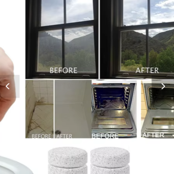 1~10PCS Multifunctional Cleaner Effervescent Spray Concentrate Cleaner Home Toilet Cleaner Cleaning Compact Pills Car Solid