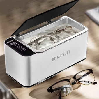 500ML Ultrasonic Cleaner Household Ultrasonic High Frequency Cleaner Portable Jewelry Glasses Makeup Washer Cleaning Machine
