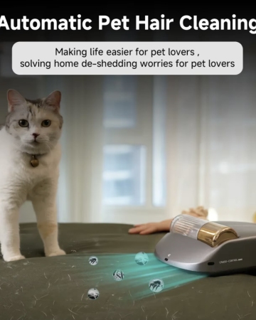 Automatic Mite Vacuum Cleaner UV Sterilisation Creative Machine Wireless Hoover For Bed Sofa Carpet Cat Dog'Hair Dust X1 Robot